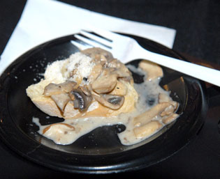 Arnauds offered sauteed mushrooms.